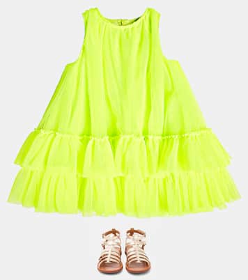 Tiered tulle dress | Caroline Bosmans