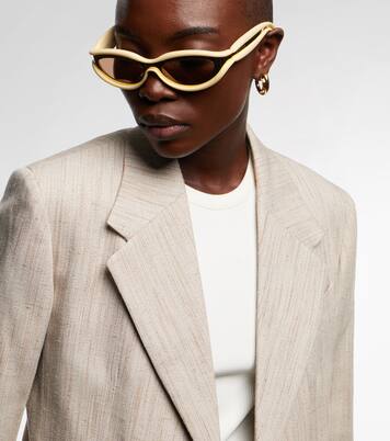 Ovale Sonnenbrille Hem | Bottega Veneta