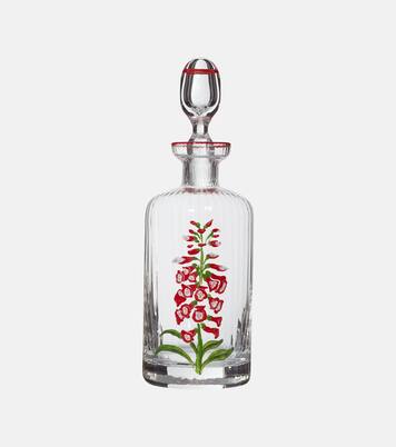 Fuchsia Murano glass oil bottle | Cabana