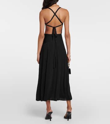 One-shoulder knit midi dress | Zimmermann