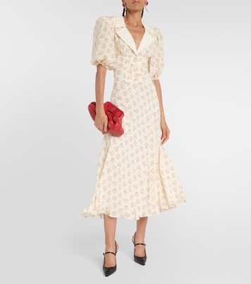 Abito midi in seta | Alessandra Rich