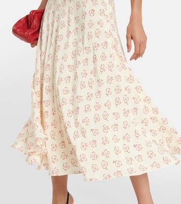 Abito midi in seta | Alessandra Rich
