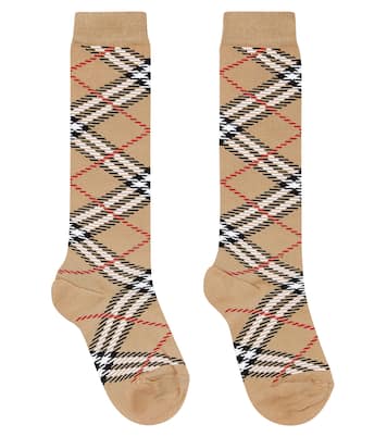 جوارب من القطن المخلوط Vintage Check | Burberry Kids