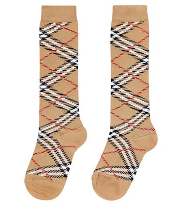 جوارب من القطن المخلوط Vintage Check | Burberry Kids