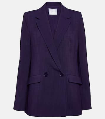 Boyfriend double-breasted blazer | Galvan