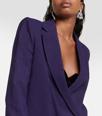 Boyfriend double-breasted blazer | Galvan