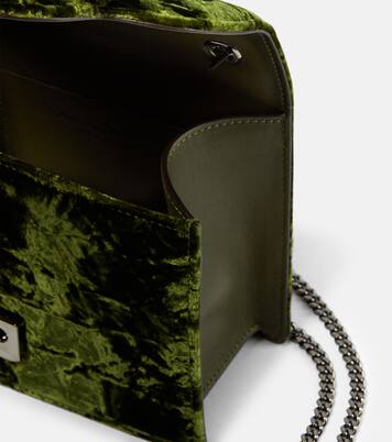 Borsa a tracolla Tro Mini in velluto | Oscar de la Renta