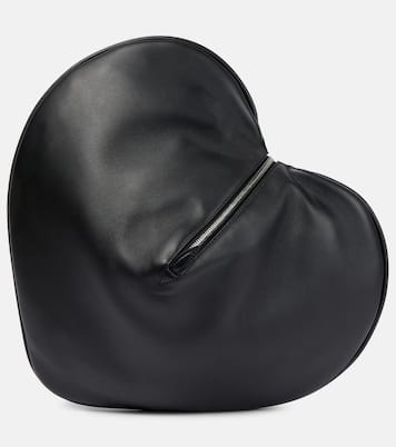 Pochette Le Cœur en cuir | Alaïa