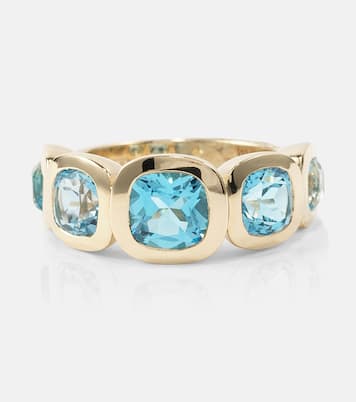 Ring Marnie aus 14kt Gelbgold mit Topas | Robinson Pelham