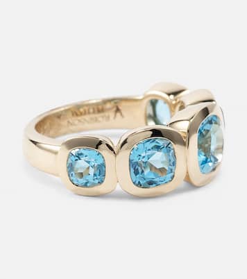 Ring Marnie aus 14kt Gelbgold mit Topas | Robinson Pelham