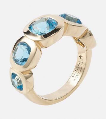 Ring Marnie aus 14kt Gelbgold mit Topas | Robinson Pelham