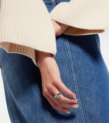 Ring Marnie aus 14kt Gelbgold mit Topas | Robinson Pelham