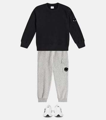 Felpa Lens in jersey di cotone | C.P. Company Kids