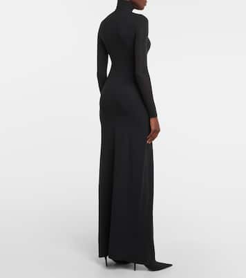 Vestido de punto acanalado | Balenciaga