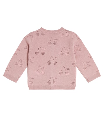 Bébé – Cardigan Tibile en cachemire à logo | Bonpoint