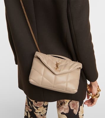 Borsa a spalla Toy Puffer in pelle | Saint Laurent