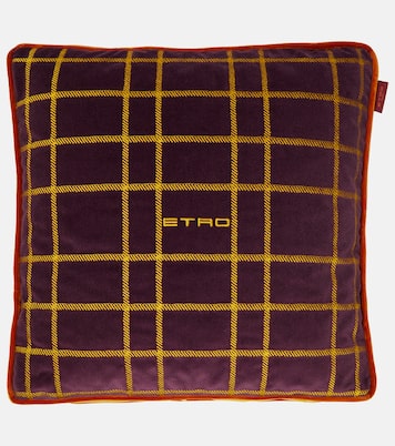 Cuscino in velluto con ricamo | Etro