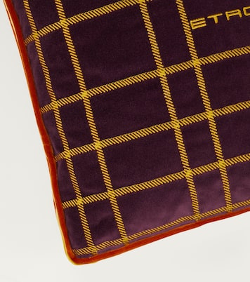 Cuscino in velluto con ricamo | Etro