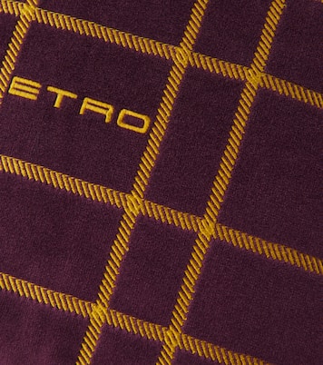 Cuscino in velluto con ricamo | Etro
