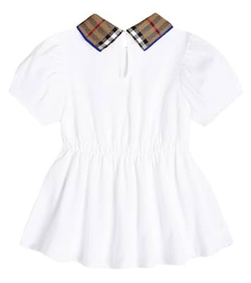 Baby - Abito Alesea in cotone | Burberry Kids