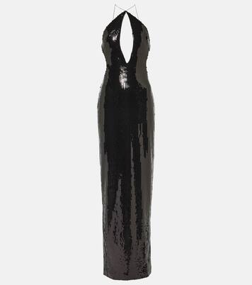 Elsa cutout sequined gown | Mônot