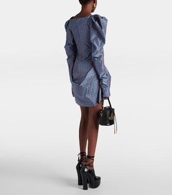 Bow-detail checked minidress | Vivienne Westwood