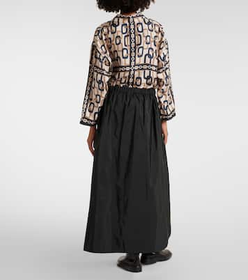 Maxirock Lirica aus Taft | 'S Max Mara