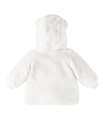 Baby Teddy Bear faux fur jacket | Moschino Kids