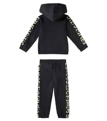 Cotton-blend sweatshirt and sweatpants set  | Stella McCartney Kids