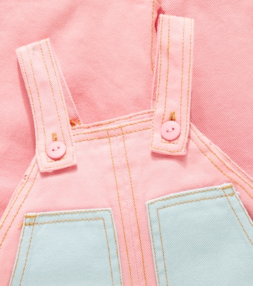 Bebé - peto de algodón colorblock | Tinycottons