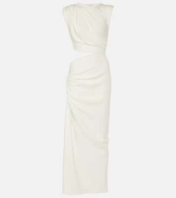 Robe longue asymétrique | Christopher Esber