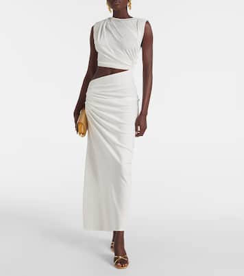 Robe longue asymétrique | Christopher Esber
