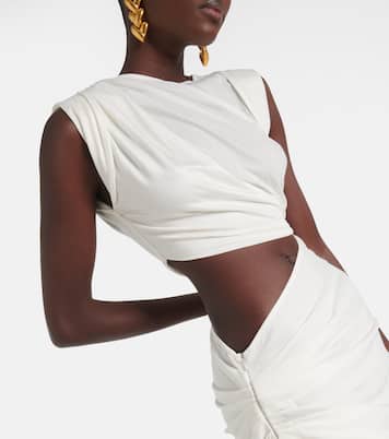 Robe longue asymétrique | Christopher Esber
