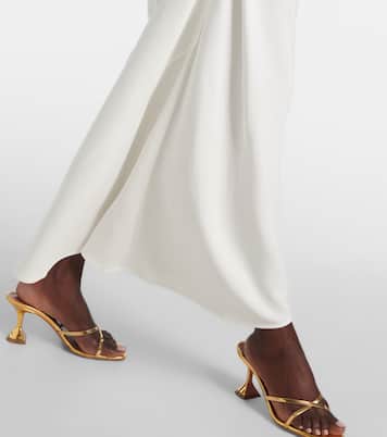Robe longue asymétrique | Christopher Esber