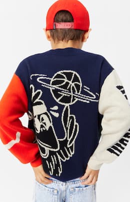 Cardigan Burt en coton et laine | Molo