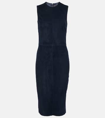 Midikleid Eva aus Veloursleder | Stouls