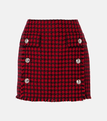 Minirock aus Tweed | Versace