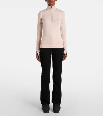 Top tecnico in jersey con mezza zip | Moncler Grenoble