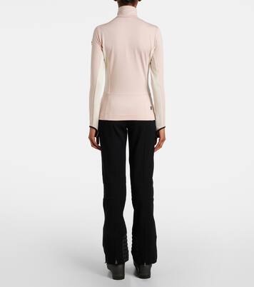 Top tecnico in jersey con mezza zip | Moncler Grenoble