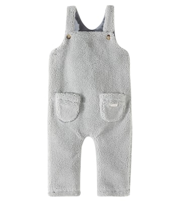 Baby Latzhose Malur aus Teddyfleece | Donsje