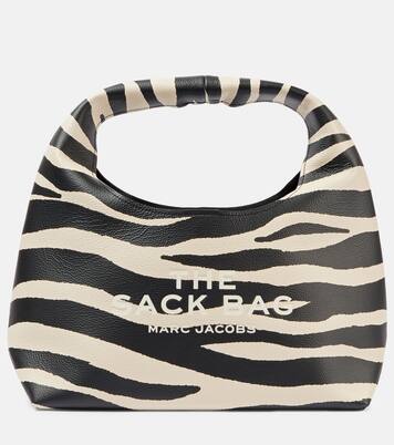 The Sack zebra-print leather shoulder bag | Marc Jacobs