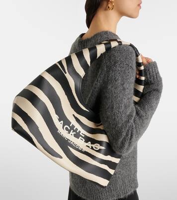 The Sack zebra-print leather shoulder bag | Marc Jacobs