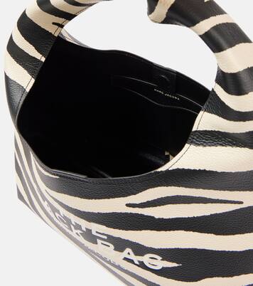The Sack zebra-print leather shoulder bag | Marc Jacobs