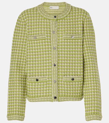 Veste en maille à carreaux | Tory Burch