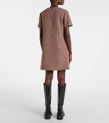 Minikleid aus einem Wollgemisch | Moncler