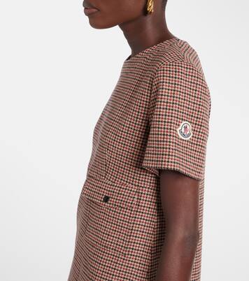 Minikleid aus einem Wollgemisch | Moncler