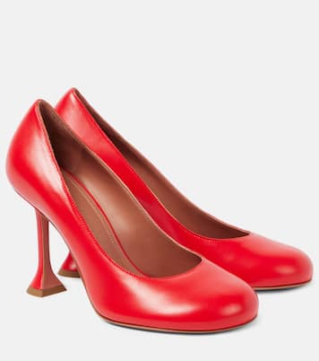 Iris 95 leather pumps | Amina Muaddi