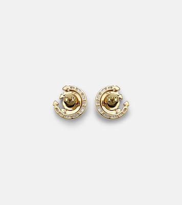 Orecchini Chakra in oro 18kt con pietre preziose | Ananya