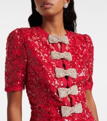 Verziertes Minikleid Leyla mit Pailletten | Rebecca Vallance