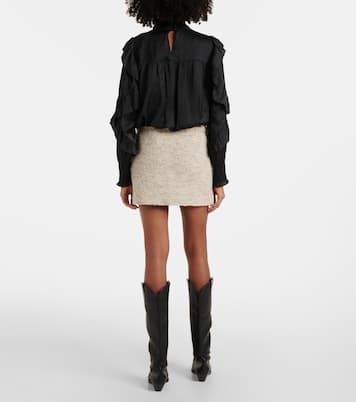 Mini-jupe Gleny en tweed | Isabel Marant